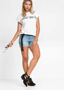 Oversizetopp av ren bomull, bonprix