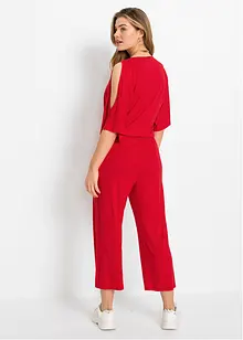 Jerseyjumpsuit i följsam viskos, bonprix