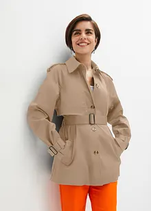 Kort trenchcoat, bpc bonprix collection