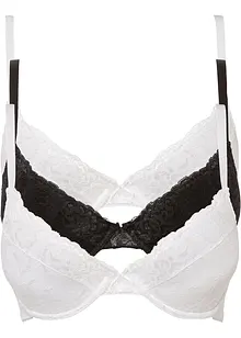 Push up-BH med bygel (3-pack), bonprix