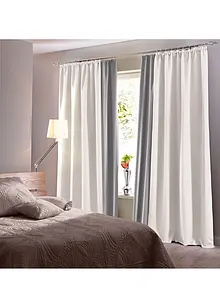 Mörkläggande gardinlängd, i flera storlekar (1-pack), bonprix