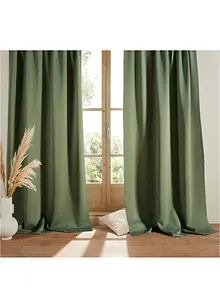 Mörkläggande gardinlängd, i flera storlekar (1-pack), bonprix
