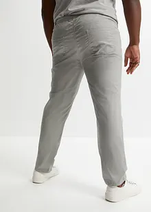 Stretchig dra på-byxa, normal passform, raka ben, bonprix