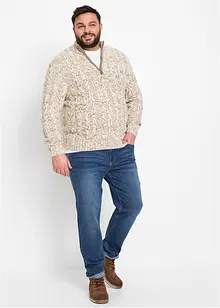 Stretchjeans, Regular Fit, Tapered, bonprix