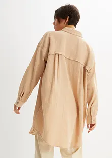 Lång muslinblus, bonprix