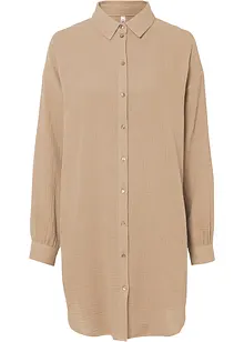 Lång muslinblus, bonprix