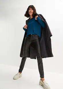 Långärmad topp av mjuk viskosmix, bonprix