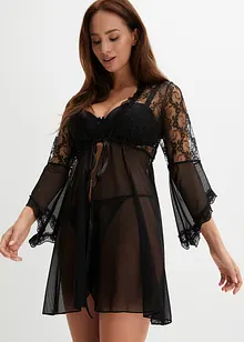 Kimono och stringtrosa (2 delar), bonprix