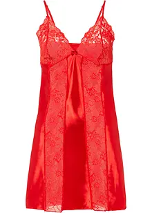 Negligé i satin, bonprix