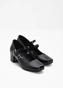 Pumps med remmar, bonprix
