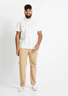 Stretchbyxa, klassisk passform, raka ben, bonprix