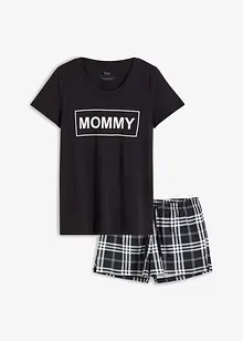 Pyjamas med shorts, bonprix