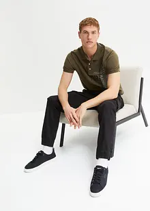 Dra-på-byxa i cargostil, Loose Fit, raka ben, bonprix