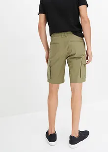 Stretchiga bermudashorts i cargostil, normal passform, bonprix