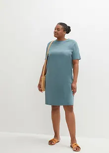 T-shirtklänning i oversizemodell med bomull (2-pack), bonprix
