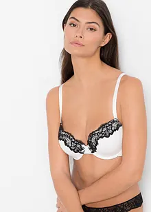 (3-pack) BH med formpressade kupor och återvunnen polyamid, bonprix