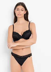 (3-pack) BH med formpressade kupor och återvunnen polyamid, bonprix