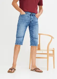 Long Stretch Jeans Bermudas Regular Fit, bonprix