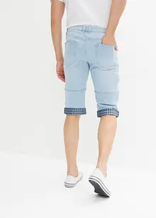 Långa jeansshorts, regular fit, John Baner JEANSWEAR