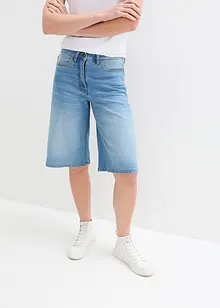 Jeansshorts, High Waist, skön midja, bonprix