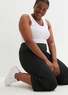 Trikåculotter med bekväm midja, bonprix