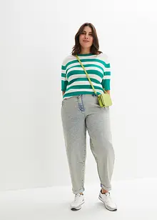 Jeans med vintagetvätt, bonprix