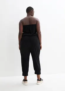 Bandåjumpsuit med viskos, bpc bonprix collection