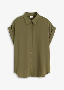 Blus i återvunnen polyester, bonprix