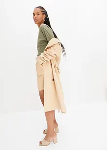 Topp med 3/4-ärmar och ekologisk bomull, bonprix