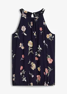 Mönstrat linne av hållbar viskos, bonprix