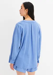 Oversize-muslinblus, bonprix