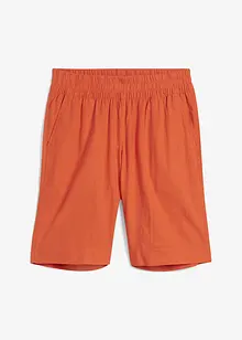 Bermudas av lin- och viskosmix, bonprix