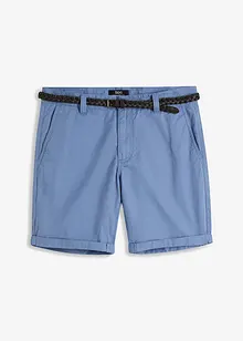 Chinobermudas med bälte, regular fit, bpc bonprix collection