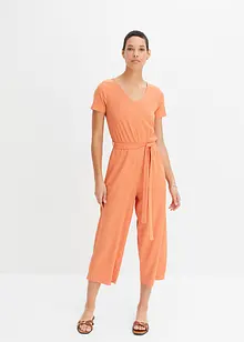 Jumpsuit i kräppad jersey, BODYFLIRT