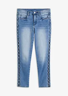 Skinny jeans med stretch och medelhög midja, bonprix