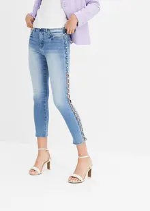 Skinny jeans med stretch och medelhög midja, bonprix