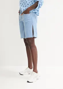 Wide Leg Jeans Bermudas Mid Waist, John Baner JEANSWEAR