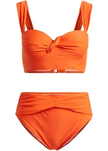 Balconette-bikini i återvunnen polyamid (2 delar), bonprix