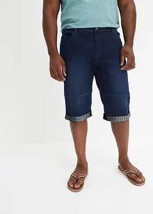 Långa jeansshorts, regular fit, John Baner JEANSWEAR