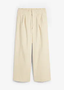 Wide Leg Jeans, High Waist, med bekväm midja, bonprix