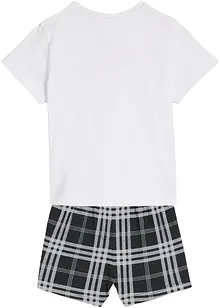 Pyjamas med shorts (2-delad), bonprix