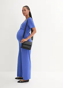 Kräppad mamma-/amningsjumpsuit, bpc bonprix collection