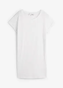 Boxy longshirt, kortärmad, bonprix