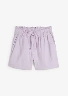 Paperbag-linneshorts, bonprix