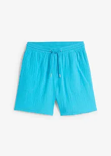 Muslinshorts av ren bomull, bonprix
