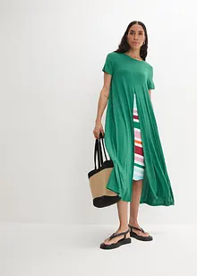 Jerseyklänning i mjuk viskosmix, bonprix