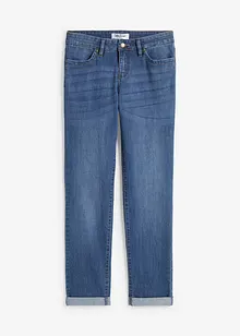 Bekväma stretchjeans med medelhög midja, raka ben, bonprix