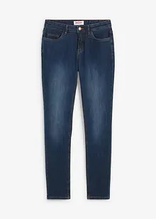 Stretchiga stuprörsjeans med medelhög midja, bonprix