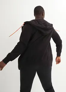 Munkjacka med luva, bonprix