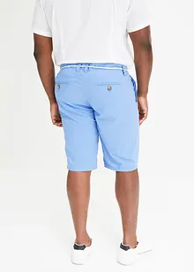 Linneshorts i chinosmodell med knytband, regular fit, bonprix